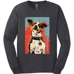 Jack Russell Punk Dog Long Sleeve Shirt Gift For Dog Lover