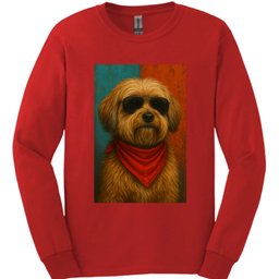 Havanese Punk Dog Long Sleeve Shirt Gift For Dog Lover