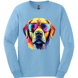 Labrador Top Dog Long Sleeve Shirt Gift For Dog Lover