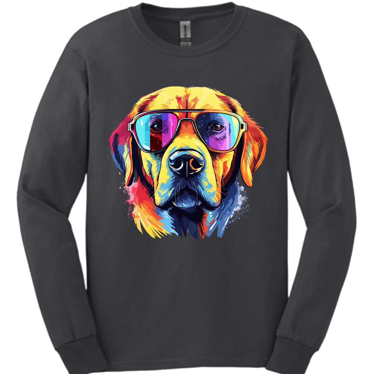 Labrador Top Dog Long Sleeve Shirt Gift For Dog Lover