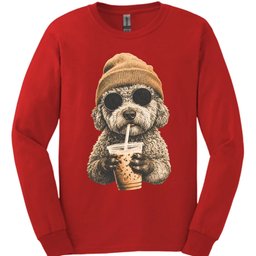 Lagotto Romagnolo Hipster Dog Long Sleeve Shirt Gift For Dog Lover