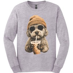 Lagotto Romagnolo Hipster Dog Long Sleeve Shirt Gift For Dog Lover