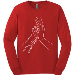 High Paw Long Sleeve Shirt Gift For Dog Lover