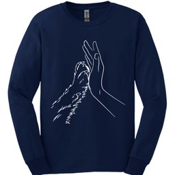 High Paw Long Sleeve Shirt Gift For Dog Lover