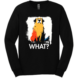 Golden Retriever What Dog Long Sleeve Tee Gift For Dog Lover