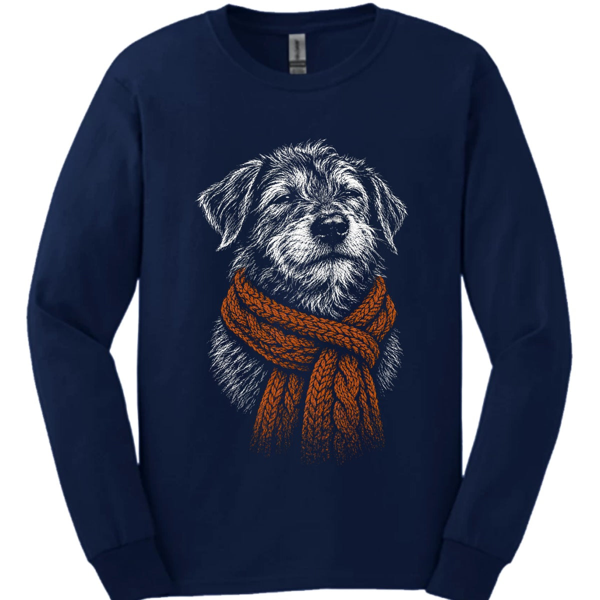 Mutt Winter Dog Long Sleeve Shirt Gift For Dog Lover