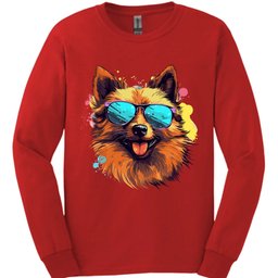 Finnish Spitz Top Dog Long Sleeve Shirt Gift For Dog Lover