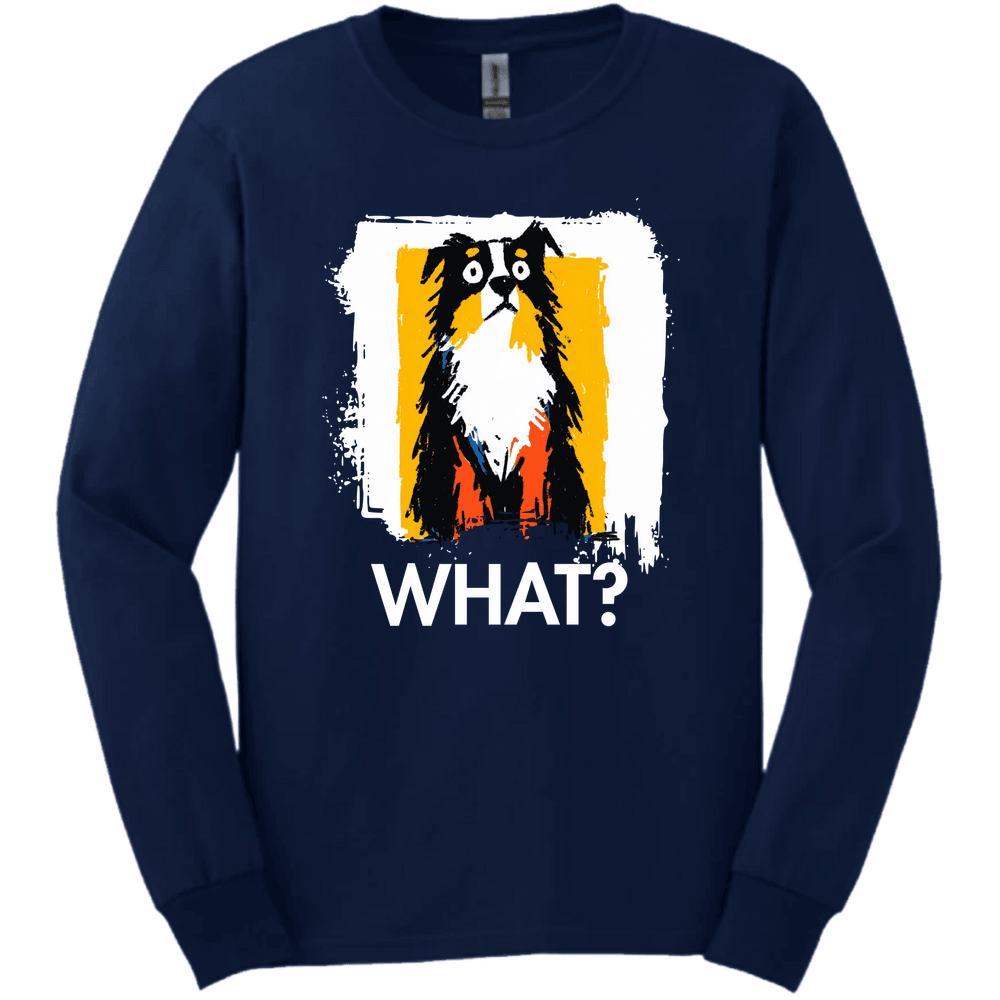 Miniature American Shepherd What Dog Long Sleeve Tee Gift For Dog Lover