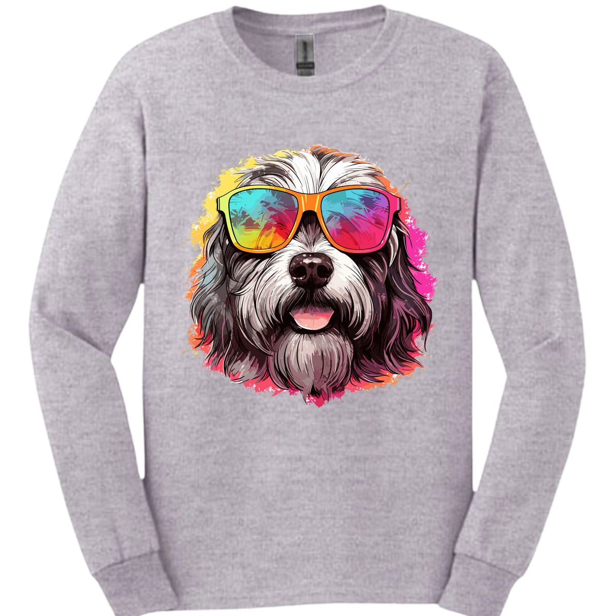 Polish Lowland Sheepdog Top Dog Long Sleeve Shirt Gift For Dog Lover