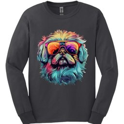 Pekingese Top Dog Long Sleeve Shirt Gift For Dog Lover