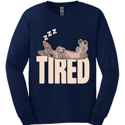 Peruvian Tired Dog Long Sleeve Shirt Gift For Dog Lover
