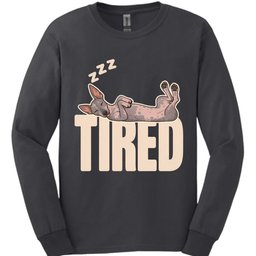 Peruvian Tired Dog Long Sleeve Shirt Gift For Dog Lover
