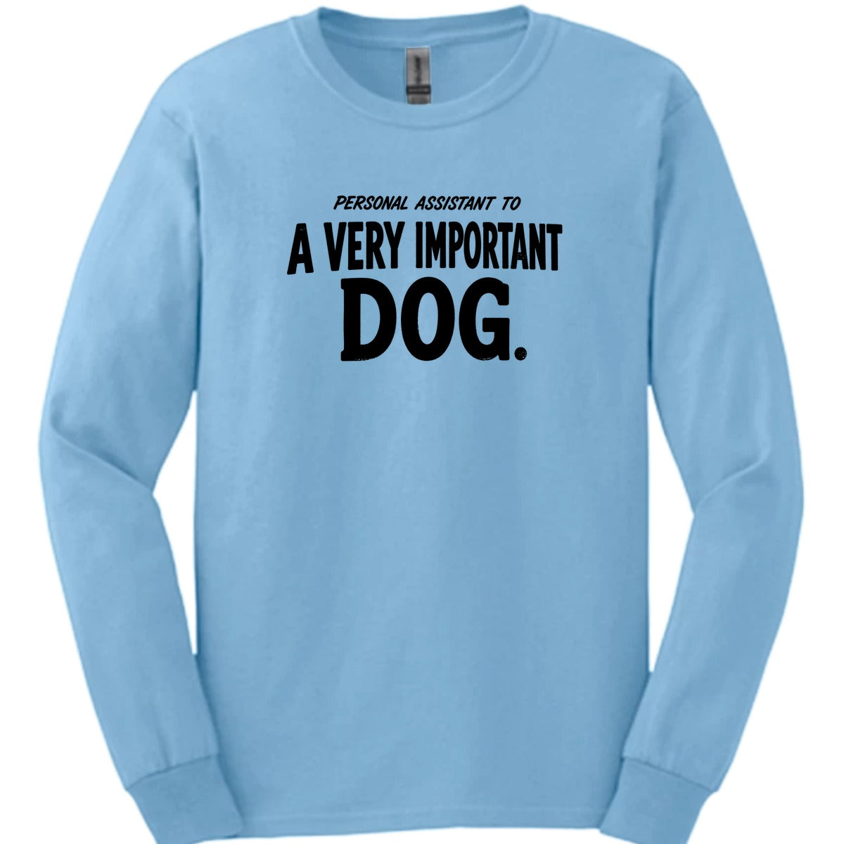 Personal Assistant Long Sleeve Shirt Gift For Dog Lover