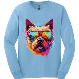 Norwich Terrier Top Dog Long Sleeve Shirt Gift For Dog Lover