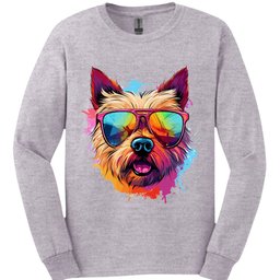 Norwich Terrier Top Dog Long Sleeve Shirt Gift For Dog Lover