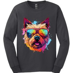 Norwich Terrier Top Dog Long Sleeve Shirt Gift For Dog Lover