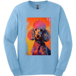 Poodle Punk Dog Long Sleeve Shirt Gift For Dog Lover