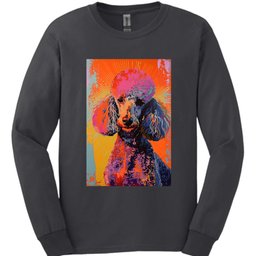 Poodle Punk Dog Long Sleeve Shirt Gift For Dog Lover