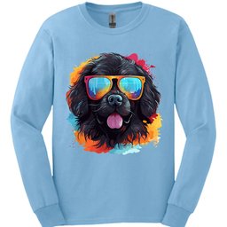 Newfoundland Top Dog Long Sleeve Shirt Gift For Dog Lover