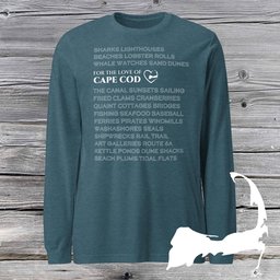 Cape Cod In Words Unisex Long Sleeve Tee Gift For Cape Cod Lover