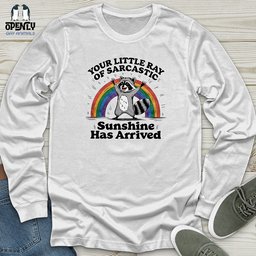 Your Little Ray Of Sarcastic Unisex Long Sleeve Tee Gift For Animal Lover