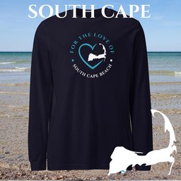 FAVORITE BEACH - For the Love of SOUTH CAPE Unisex Long Sleeve Tee