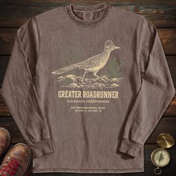 Roadrunner Big Bend Long Sleeved T Shirt Long Sleeve Shirt Gift For National Park Lover