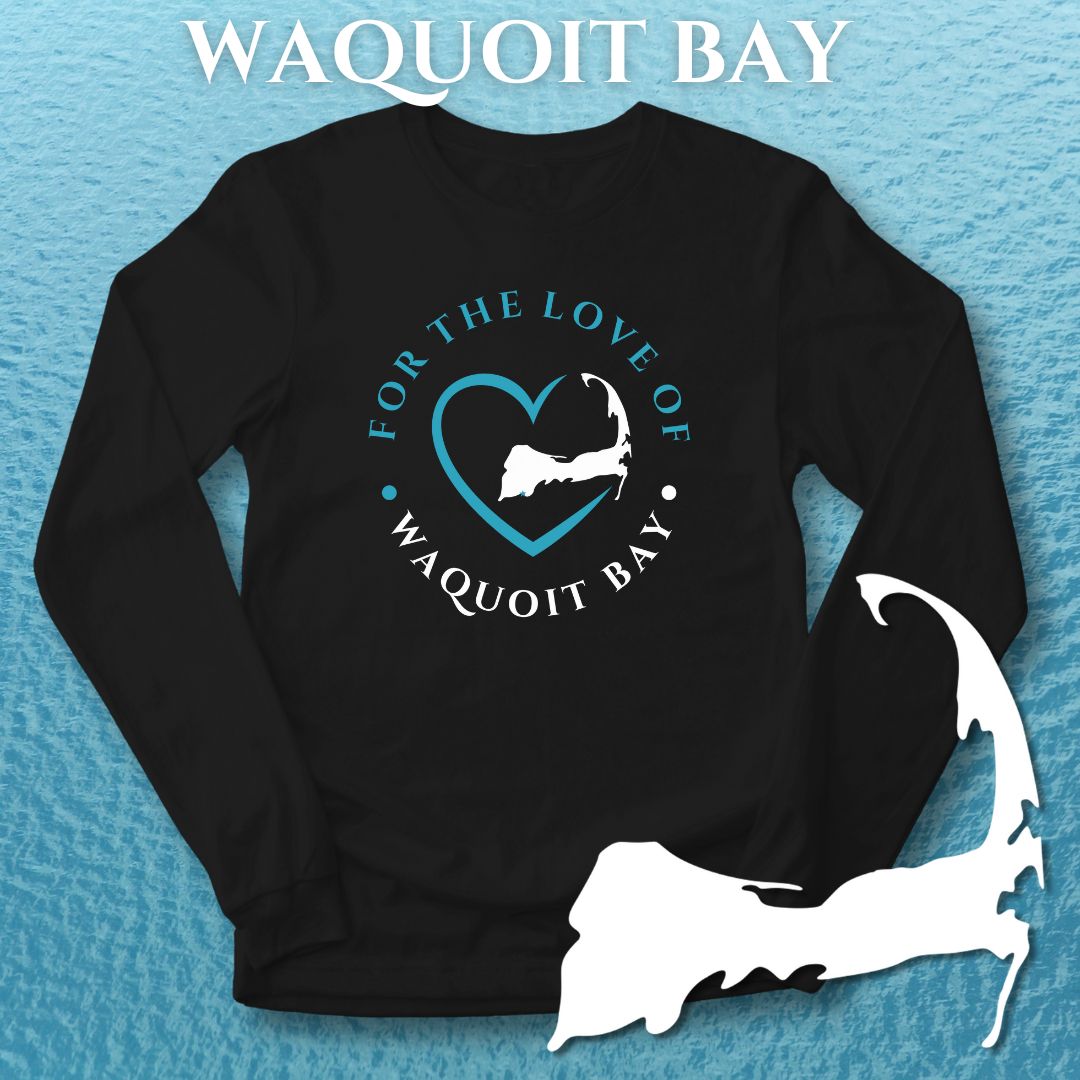Favorite Place For The Love Of Waquoit Bay Unisex Long Sleeve Tee Gift For Cape Cod Lover