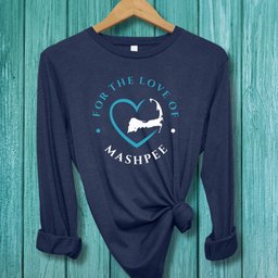 Mashpee For The Love Of Mashpee Unisex Long Sleeve Tee Gift For Cape Cod Lover