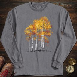 Aspen Tree Long Sleeved T Shirt Long Sleeve Shirt Gift For National Park Lover