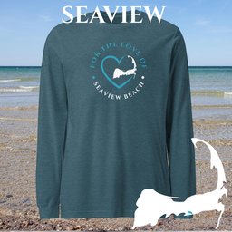 Favorite Beach For The Love Of Seaview Unisex Long Sleeve Tee Gift For Cape Cod Lover