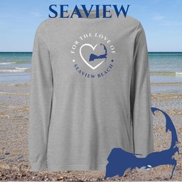Favorite Beach For The Love Of Seaview Unisex Long Sleeve Tee Gift For Cape Cod Lover