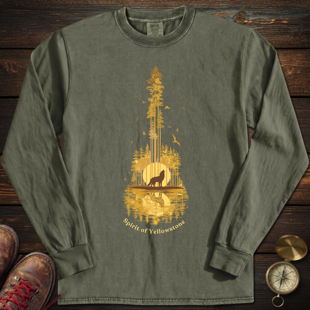 Acoustic Wilderness Long Sleeved T Shirt Long Sleeve Shirt Gift For National Park Lover