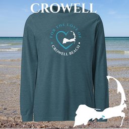 Favorite Beach For The Love Of Crowell Unisex Long Sleeve Tee Gift For Cape Cod Lover