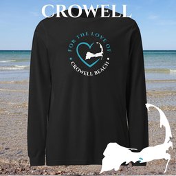 Favorite Beach For The Love Of Crowell Unisex Long Sleeve Tee Gift For Cape Cod Lover