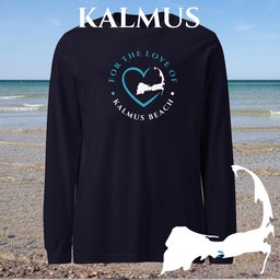 Favorite Beach For The Love Of Kalmus Unisex Long Sleeve Tee Gift For Cape Cod Lover