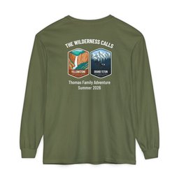 Thomas Family Long Sleeve Shirt Gift For National Park Lover