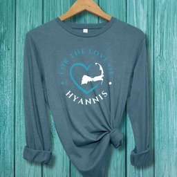Hyannis For The Love Of Hyannis Unisex Long Sleeve Tee Gift For Cape Cod Lover