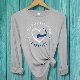 Cotuit For The Love Of Cotuit Unisex Long Sleeve Tee Gift For Cape Cod Lover