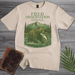 A Big Bear Observation T Shirt Gift For Nature Lover