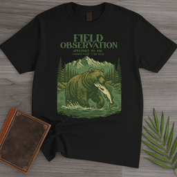 A Big Bear Observation T Shirt Gift For Nature Lover