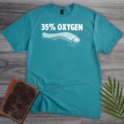 35 Percent Oxygen Arthropleura T Shirt Gift For Nature Lover