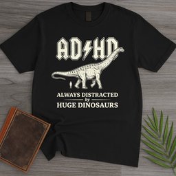 Always Distracted by Huge Dinosaurs (ADHD) T-Shirt
