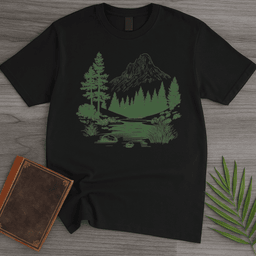 Alpine Wetland Forest T Shirt Gift For Nature Lover
