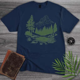 Alpine Wetland Forest T Shirt Gift For Nature Lover
