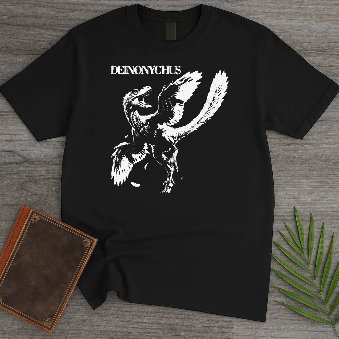 1994 Vintage Deinonychus T Shirt Gift For Nature Lover
