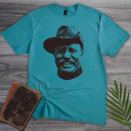 Americas 250th Rugged Roosevelt Portrait T Shirt Gift For Nature Lover