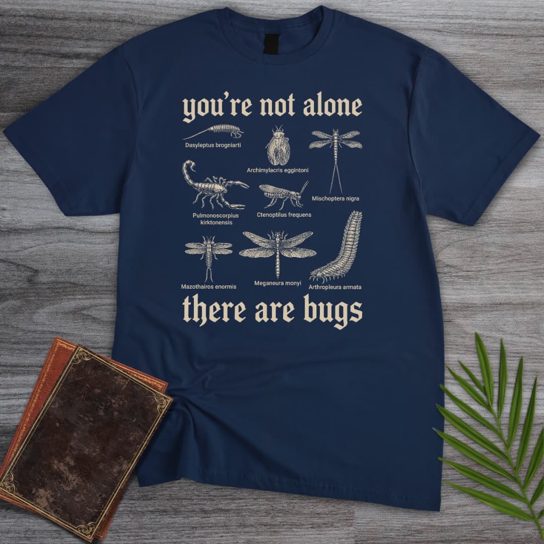 Alone In The Carboniferous T Shirt Gift For Nature Lover