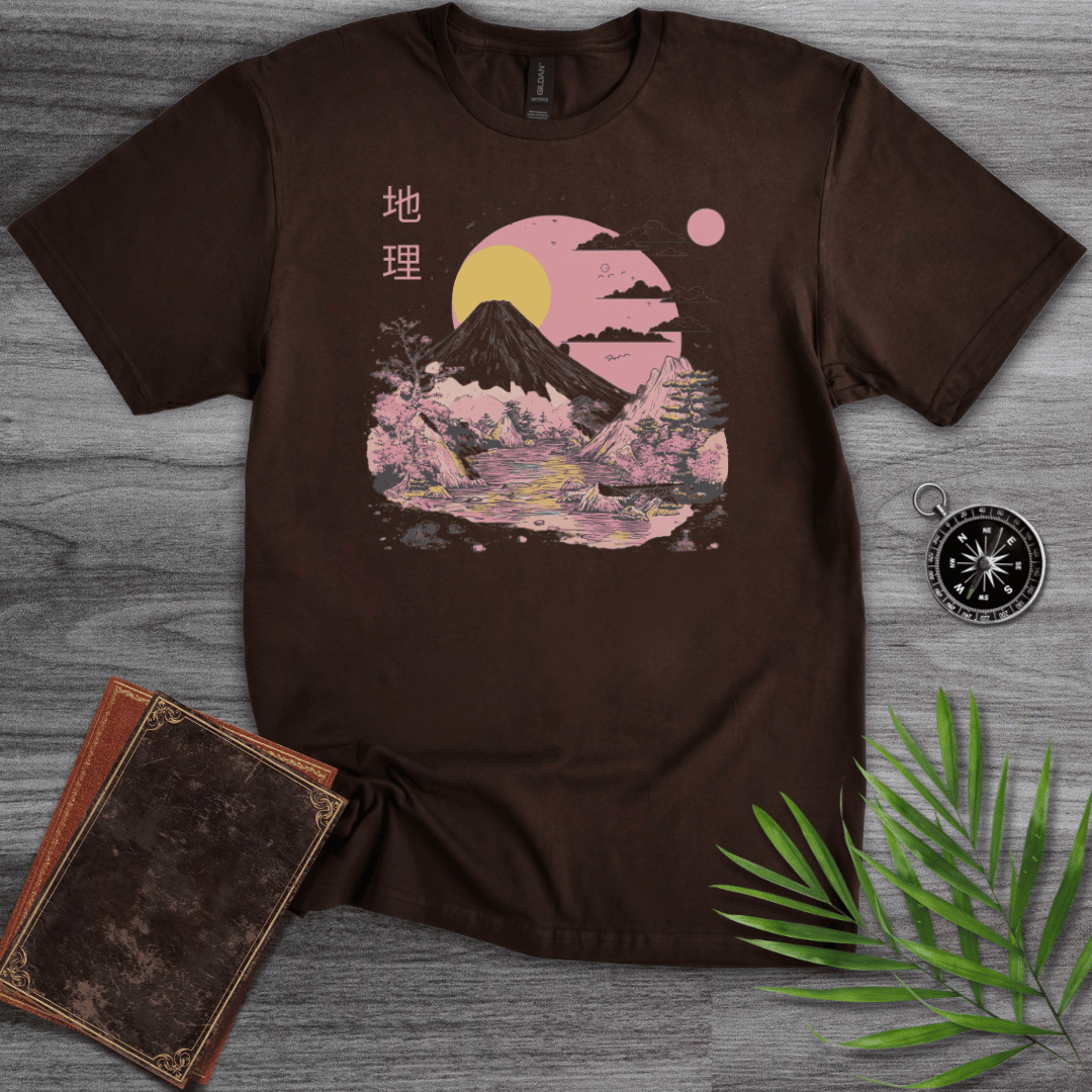 1980s Geography Aesthetic Graphic T Shirt Gift For Nature Lover