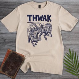 Allosaurus vs Stegosaurus THWAK T-Shirt